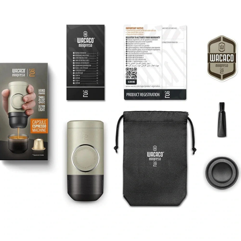 NS2 Portable Espresso Machine Wacaco